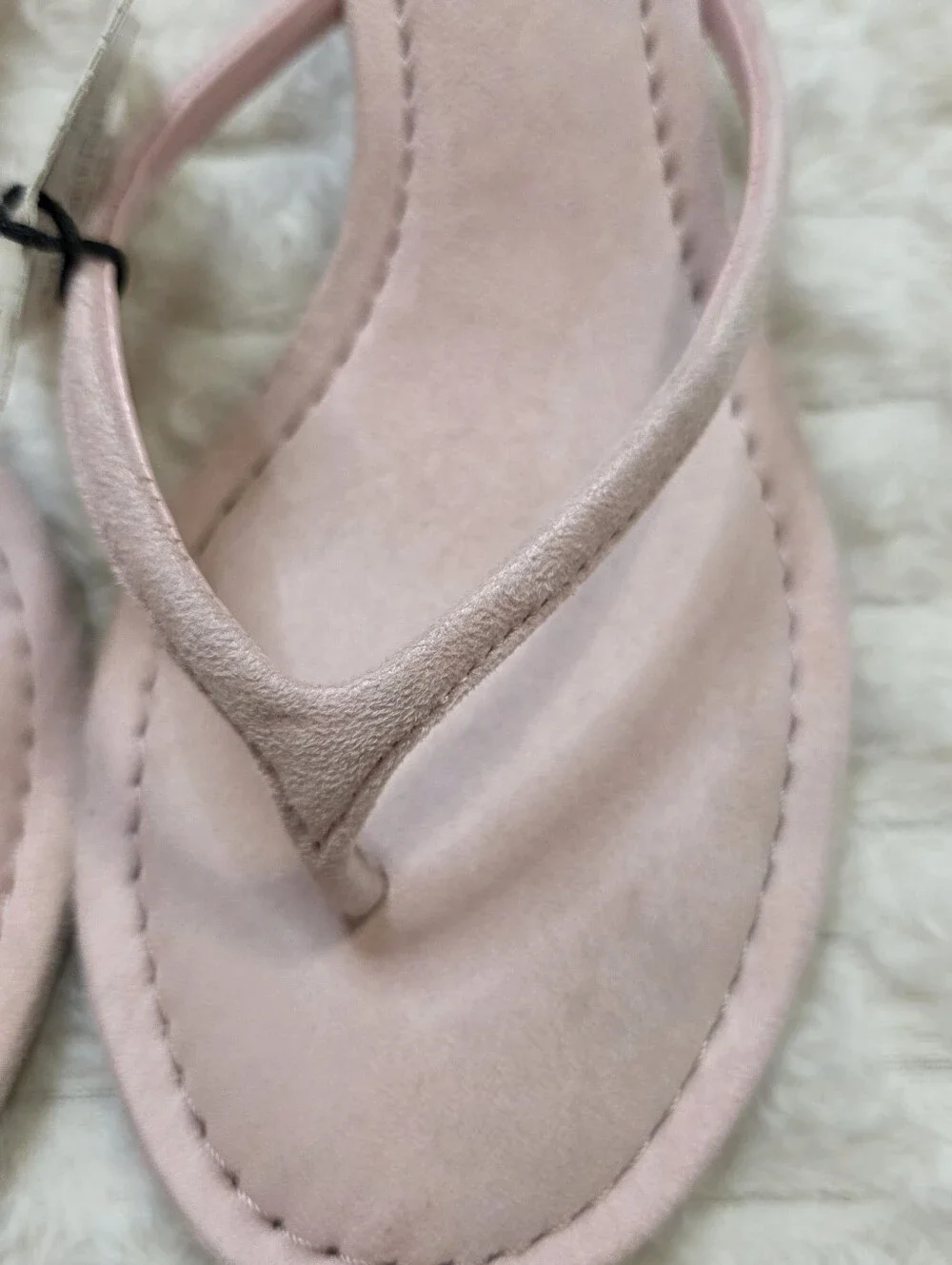 NWT ZARA Pink Suede Kitten Heel Split Sandals - Picture 8 of 12